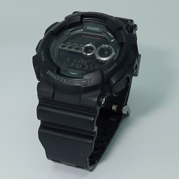 Casio G-Shock GD-100 Digital Watch - Black - Picture 4 of 12